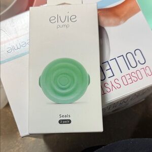 Elvie Pump Seals 2 Pack - Mint Green